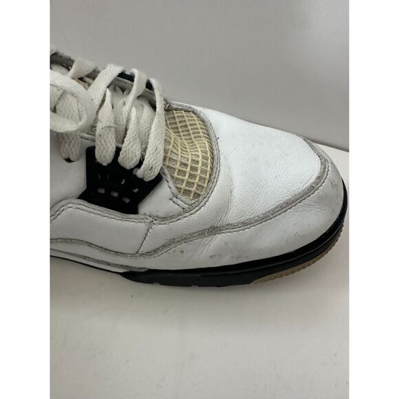 NIKE  Air Jordan 4 Retro White Cement Sneakers main image 5